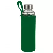 zielony - Butelka reklamowa szklana 500 ml Klagenfurt