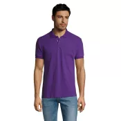 Koszulka polo męska 200 g/m² Sol's PRIME MEN Dark Purple