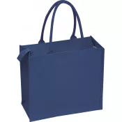 granatowy - Torba jutowa WESTMINSTER
