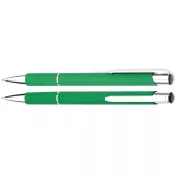 zielony - Długopis reklamowy ZOE