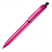 różowy - Długopis Click-Shadow metallic