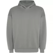Stone Grey - Bluza z kapturem Otto, styl oversize, unisex