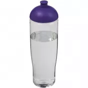 Fioletowy-Przezroczysty - Bidon H2O Tempo® o pojemności 700 ml z wypukłym wieczkiem