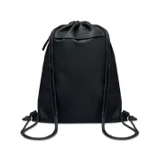 Worek ze sznurkiem z RPET 600D z kieszenią BANGKOK BAG