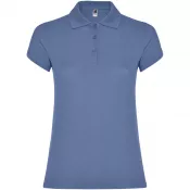 Riviera Blue - Star koszulka damska polo z krótkim rękawem