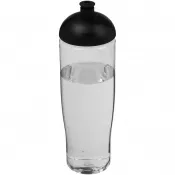 Czarny-Przezroczysty - Bidon H2O Tempo® o pojemności 700 ml z wypukłym wieczkiem