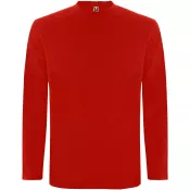Czerwony - Extreme koszulka męska z długim rękawem