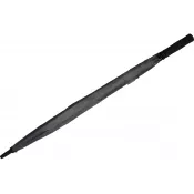 szary - Parasol manualny XL Ø133 cm HURRICAN