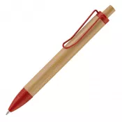 czerwony - Długopis Woody