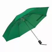 zielony - Parasol składany bez automatu REGULAR