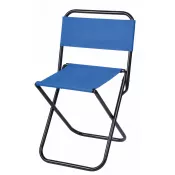 niebieski - Składane krzesło kempingowe TAKEOUT