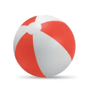 Piłka plażowa dmuchana z PVC 23,5 cm PLAYTIME Czerwony