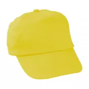 żółty - Sportkid czapka dla dzieci