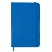 Notes A6 w okładce z PU 96 kartek w linię NOTELUX Niebieski