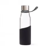 czarny - Szklana butelka 550 ml VINGA Lean