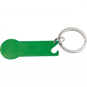zielony - Brelok metalowy STICKIT