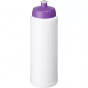 Biały-Fioletowy - Bidon Baseline® Plus o pojemności 750 ml z wieczkiem sportowym