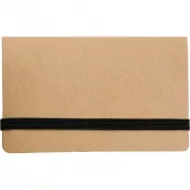 jasnobrązowy - Zestaw do notatek, karteczki samoprzylepne