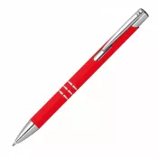czerwony - Długopis żelowy