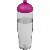 Przezroczysty-Różowy - Bidon H2O Tempo® o pojemności 700 ml z wypukłym wieczkiem