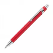 czerwony - Długopis reklamowy metalowy - matowy