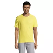 Koszulka sportowa męska raglan 140 g/m² Sol's SPORTY Lemon