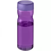 Fioletowy-Fioletowy - H2O Eco Base 650 ml screw cap water bottle