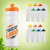 biało / żółty - Bidon sportowy BIO 750ml