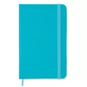 Notes A6 w okładce z PU 96 kartek w linię NOTELUX Turkusowy