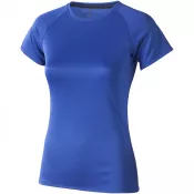 Niebieski - Damski T-shirt Niagara z krótkim rękawem z dzianiny Cool Fit odprowadzającej wilgoć