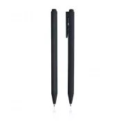Czarny - Plastikowy długopis żelowy