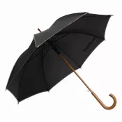czarny, szary - Automatyczny parasol