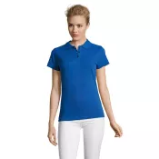 Polo damskie piqué 180 g/m² Sol's PERFECT WOMEN Niebieski