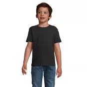 Koszulka dziecięca 190 g/m² Sol's IMPERIAL KIDS Deep Black