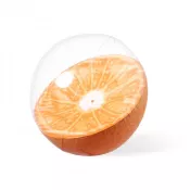 pomarańczowy - Dmuchana piłka plażowa "owoc"