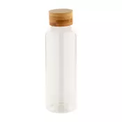 biały - Butelka sportowa z tworzywa sztucznego RPET wolnego od BPA 500 ml Pemboo