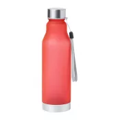 czerwony - Butelka sportowa z tworzywa sztucznego RPET wolnego od BPA 600 ml Fiodor
