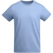 Błękitny - Breda koszulka dziecięca z krótkim rękawem