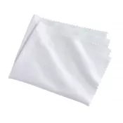 biały - Ściereczka z mikrofibry do okularów 165 g/m² 18 x 15 cm CLEAN UP