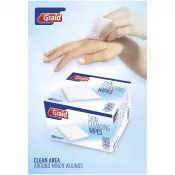 Biały - Elisabeth 100 sztuk mokrych chusteczek higienicznych w pudełku