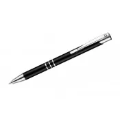 czarny - Długopis metalowy KALIPSO
