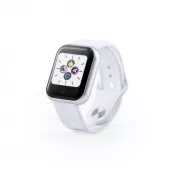 biały - Monitor aktywności, bezprzewodowy zegarek wielofunkcyjny