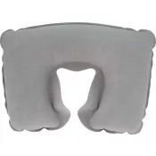 szary - Poduszka podróżna MARIKA