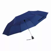 niebieski - Automatyczny parasol kieszonkowy