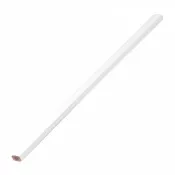 biały - Ołówek stolarski drewniany 25 cm - HB