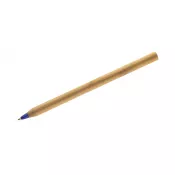 niebieski - Długopis bambusowy LASS