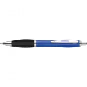 niebieski - Długopis plastikowy Lima