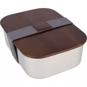 Lunch box ze stalowy z recyklingu PUERTO BANUS MoLu 1000 ml