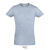 Koszulka męska dopasowana 150 g/m² Sol's REGENT FIT Heather Sky