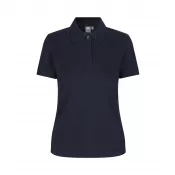 Navy - Koszulka bawełniana damska 210 g/m² ID Polo/stretch 527